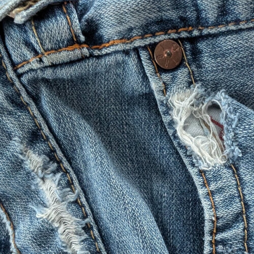 🫰🏼HTF True Religion Python Snake Skin Jeans RARE - Picture 8 of 9